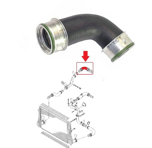 Intercooler pipe turbo hose - intercooler,