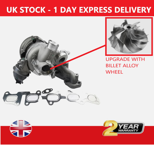 New turbocharger upgrade for - turbocharger,